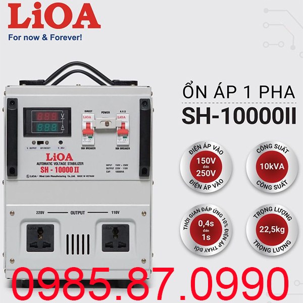 Ổn áp LiOA SH-10000 II