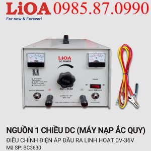 Máy nạp ắc quy LiOA BC3630